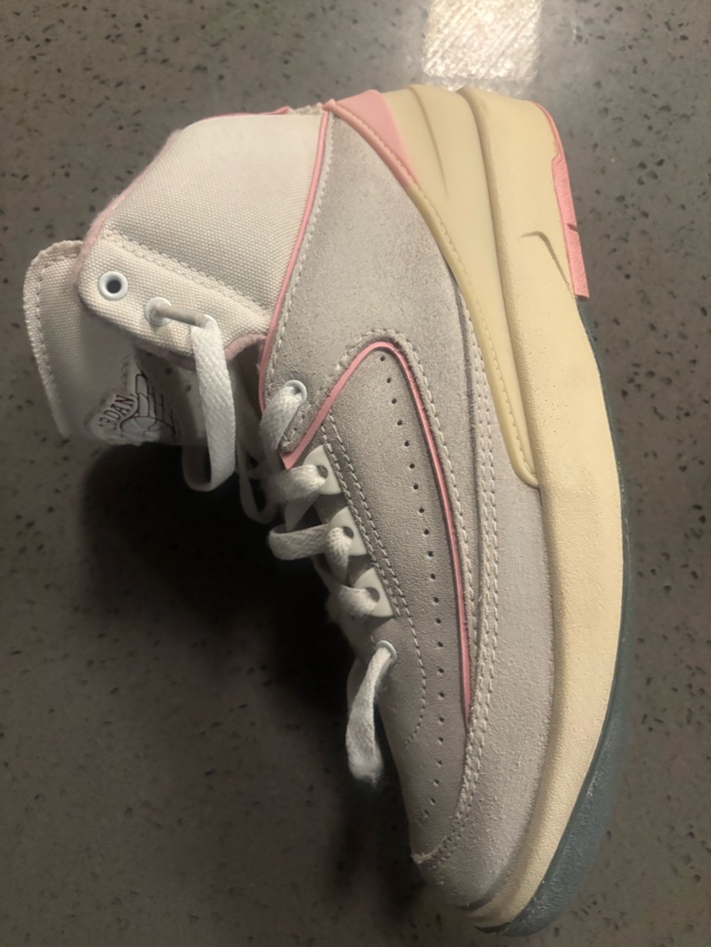 Jordan Women's Sneakers White Pink Cream